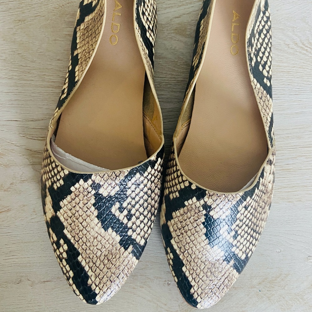 Brand New ALDO Animal Print Flats